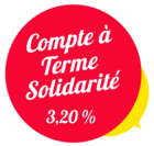Compte à Terme Solidarité 3,20%*